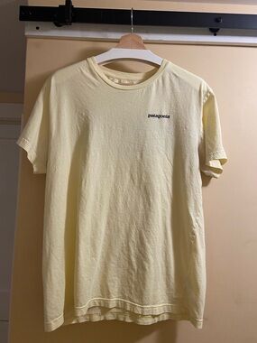 Patagonia Classic Short-Sleeve Crew T-Shirt — Pale Yellow
